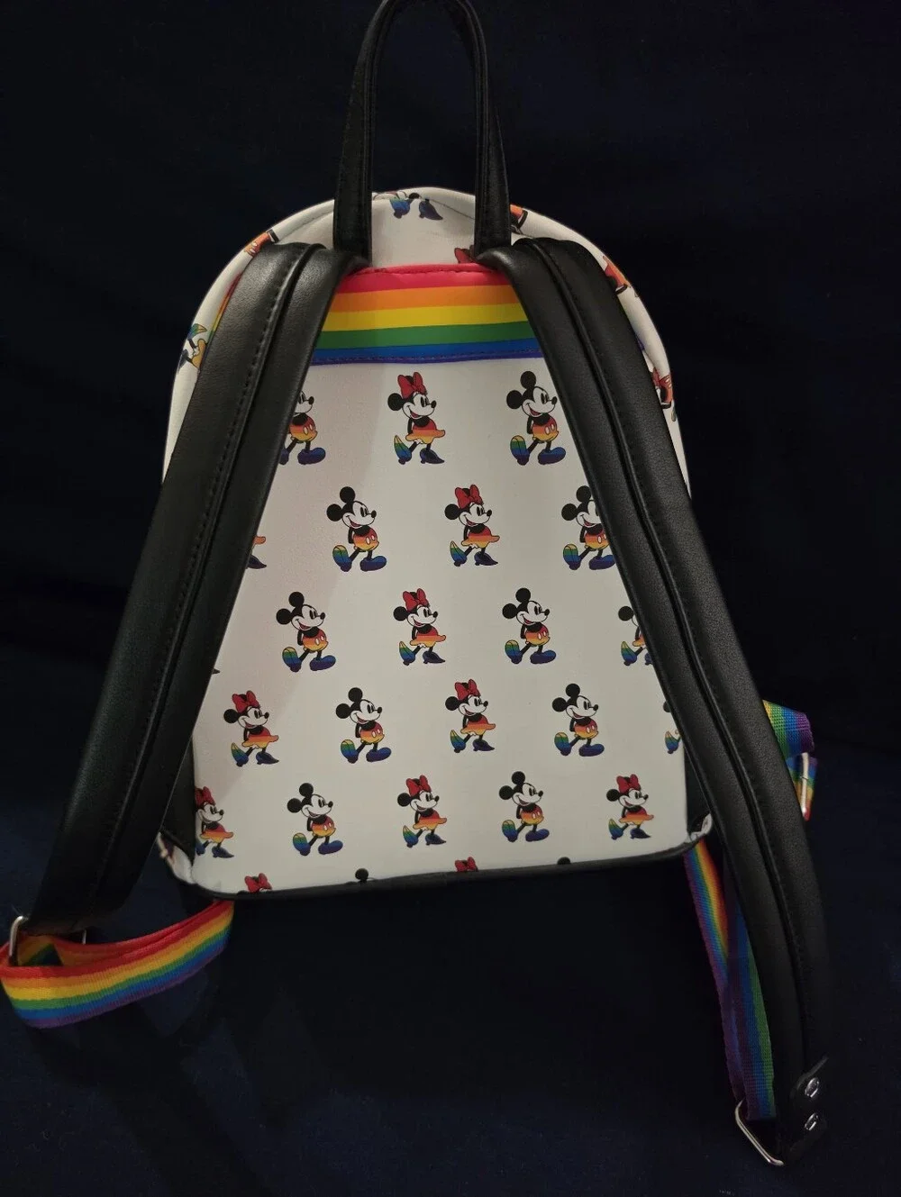 Disney Loungefly Mickey Mouse Pride Mini Backpack